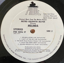 Load image into Gallery viewer, Jerry Butler And Jerry Peters : Melinda (Original Music From The Motion Picture) (LP, Album, Promo)