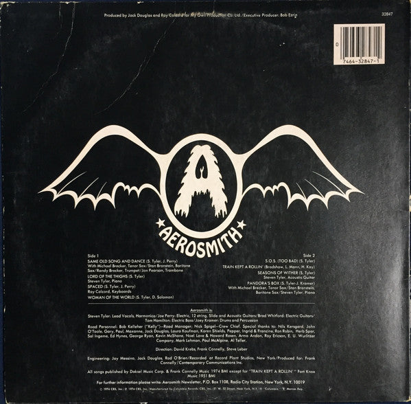 Buy Aerosmith : Get Your Wings (LP, Album, RE, Pit) for a