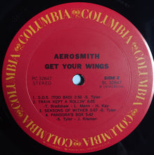 Load image into Gallery viewer, Aerosmith : Get Your Wings (LP, Album, RE, Pit)