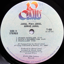 Load image into Gallery viewer, Ahmad Jamal : Jamal Plays Jamal (LP, Album, Pit)