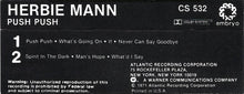 Load image into Gallery viewer, Herbie Mann : Push Push (Cass, Album)
