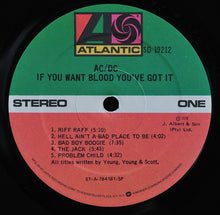 Load image into Gallery viewer, AC/DC : If You Want Blood You've Got It (LP, Album, SP )