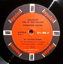 Load image into Gallery viewer, John Coltrane : Live At The Village Vanguard Again! (LP, Album, Mono)