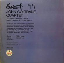 Load image into Gallery viewer, The John Coltrane Quartet : Crescent (LP, Album, Mono, Gat)