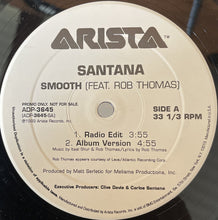 Load image into Gallery viewer, Santana Feat. Rob Thomas : Smooth (12", Promo)