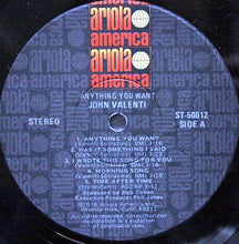 Load image into Gallery viewer, John Valenti : Anything You Want (LP, Album)