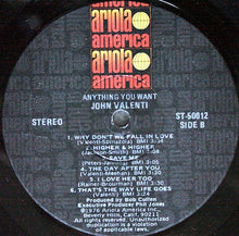 Load image into Gallery viewer, John Valenti : Anything You Want (LP, Album)
