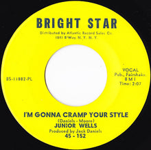 Load image into Gallery viewer, Junior Wells : You Oughta Quit That (7")