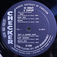 Load image into Gallery viewer, Bo Diddley : Bo Diddley & Company (LP, Mono, Bla)
