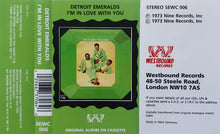 Load image into Gallery viewer, Detroit Emeralds : I'm In Love With You (Cass, Album, RE)