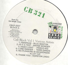 Load image into Gallery viewer, Various : Cell Block Vol 1 (LP, Comp)