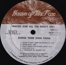 Load image into Gallery viewer, Maceo & All The King's Men : Doing Their Own Thing (LP, Album)