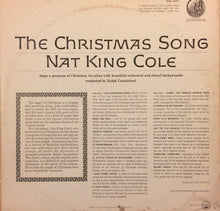 Load image into Gallery viewer, Nat King Cole : The Christmas Song (LP, Album, RE, Red)