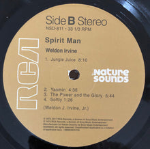 Load image into Gallery viewer, Weldon Irvine : Spirit Man (LP, Album, Ltd, RE)