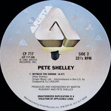 Load image into Gallery viewer, Pete Shelley : Witness The Change / I Don't Know What It Is (12")