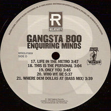 Load image into Gallery viewer, Gangsta Boo : Enquiring Minds (2xLP, Album, Promo)