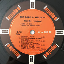 Load image into Gallery viewer, Freddie Hubbard : The Body & The Soul (LP, Album, Mono)