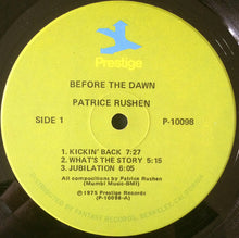 Load image into Gallery viewer, Patrice Rushen : Before The Dawn (LP, Album)