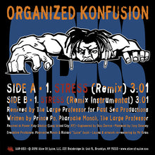 Load image into Gallery viewer, Organized Konfusion : Stress (Large Pro Remix) (7", Ltd)