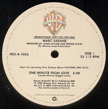 Load image into Gallery viewer, Marc Sadane : One Minute From Love (12", Promo)