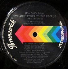 Load image into Gallery viewer, The Chi-Lites : (For God's Sake) Give More Power To The People (LP, Album, Jac)