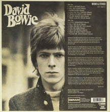Load image into Gallery viewer, David Bowie : David Bowie (LP, Album, Mono, Blu + LP, Album, Red + RSD, Comp,)