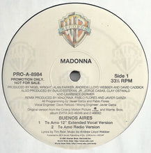 Load image into Gallery viewer, Madonna : Buenos Aires (12", Promo)