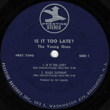 Load image into Gallery viewer, Duke Edwards & The Young Ones (3) : Is It Too Late? (LP, Album)