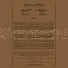 Load image into Gallery viewer, Nocturnal Emissions : The World Is My Womb (LP, Album)