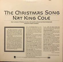Load image into Gallery viewer, Nat King Cole : The Christmas Song (LP, Album, RE, Blu)
