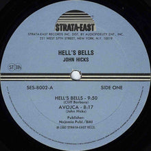 Load image into Gallery viewer, John Hicks : Hells Bells (LP, Album)