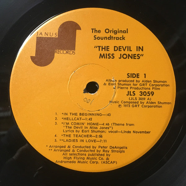 Buy Alden Shuman : The Devil In Miss Jones (Original Soundtrack