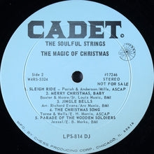 Load image into Gallery viewer, The Soulful Strings : The Magic Of Christmas (LP, Album, Promo)