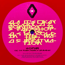 Load image into Gallery viewer, Sophie (42) : Oil Of Every Pearl's Un-Insides (LP, Album, Red)