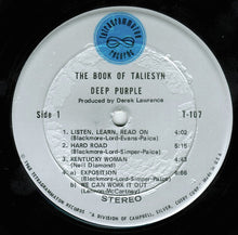 Load image into Gallery viewer, Deep Purple : The Book Of Taliesyn (LP, Album)