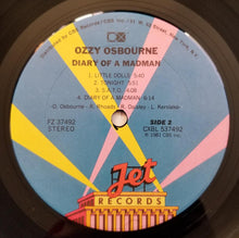 Load image into Gallery viewer, Ozzy Osbourne : Diary Of A Madman (LP, Album, CX )