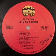Load image into Gallery viewer, MC Lyte : Lyte As A Rock (LP, Album, SP )