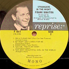 Load image into Gallery viewer, Frank Sinatra : Strangers In The Night (LP, Album, Mono, Ter)