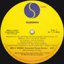 Load image into Gallery viewer, Madonna : Like A Virgin (Extended Dance Remix) (12", Single, Promo)