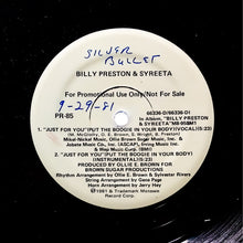 Load image into Gallery viewer, Billy Preston & Syreeta / Ozone (5) : Just For You (Put The Boogie In Your Body) / Gigolette (12", Promo)