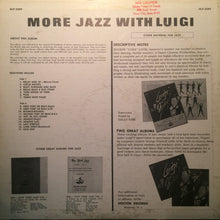 Load image into Gallery viewer, Luigi* : More Jazz With Luigi (LP)