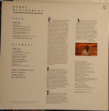 Load image into Gallery viewer, Bobby Hutcherson : Solo / Quartet (LP, Album)