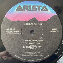 Load image into Gallery viewer, Kenny G (2) : Live (2xLP, Gat)