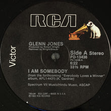 Load image into Gallery viewer, Glenn Jones : I Am Somebody (12")