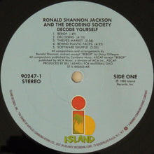 Load image into Gallery viewer, Ronald Shannon Jackson And The Decoding Society : Decode Yourself (LP, Album)