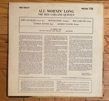 Load image into Gallery viewer, The Red Garland Quintet : All Mornin' Long (LP, Album, Mono)