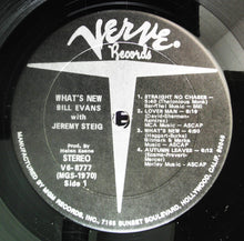 Load image into Gallery viewer, Bill Evans With Jeremy Steig : What's New (LP, Album)
