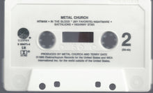 Load image into Gallery viewer, Metal Church : Metal Church (Cass, Album)