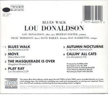 Load image into Gallery viewer, Lou Donaldson : Blues Walk (CD, Album, RE)