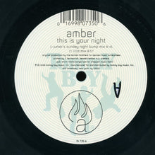 Load image into Gallery viewer, Amber : This Is Your Night (12")